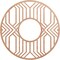 Ekena Millwork Empire Wood Fretwork Pierced Ceiling Medallion, Cherry, 24"OD x 8 3/4"ID x 1/4"T CMWP24X24X0250EPCH - alternate 1